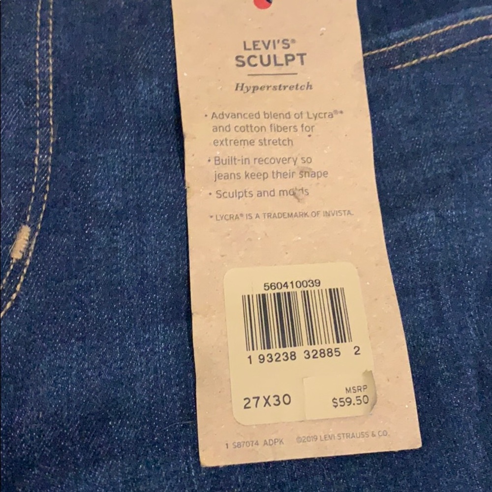 Levi’s super skinny denim jeans - Picture 5 of 5